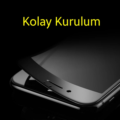Kuulaa İPhone 6S-6 Plus 3d Full Privacy Gizlilik Kırılmaz Cam Ekran Koruyucu