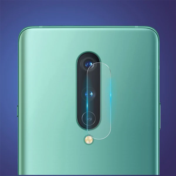 Ally Oneplus 8 Tempered Cam Kamera Koruyucu - Şeffaf 2