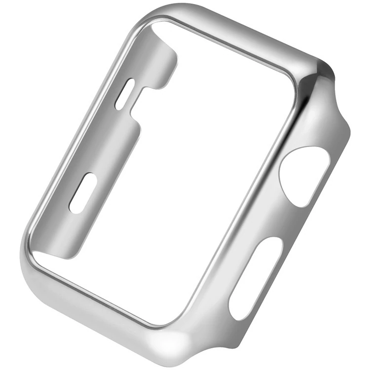 Ally Apple Watch İçin 38mm Lazer Kaplama Koruma Kılıf - Gümüş