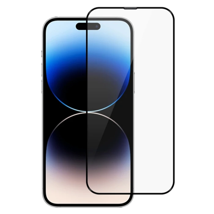 Ally iPhone 14 Pro Full Hd Kırılmaz Cam Ekran Koruyucu - Şeffaf 2