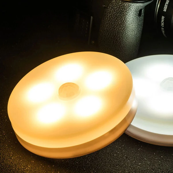 Ally Akıllı Led Sensorlu Otomatik Usb Şarj Edilebilir Gece Lambası Led - Beyaz