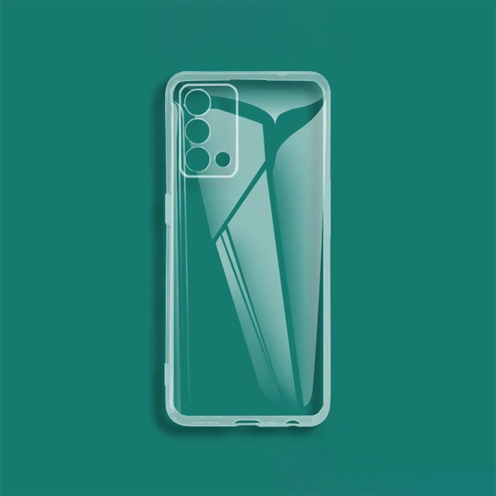 Ally Oppo K9 5G Kılıf Kamera Korumalı Ultra İnce Şeffaf Silikon Kılıf - Şeffaf 2