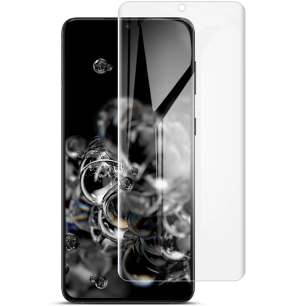 SM Galaxy S21+ Plus-S20+ Plus Full Membran Nano Hidrojel Film Ekran Koruyucu - Şeffaf 2