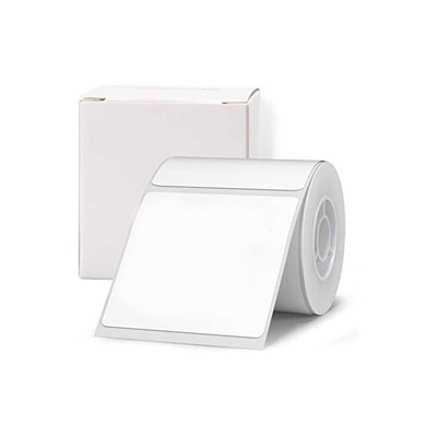Niimbot Nıımbot T50 Etiket 50mm x 50mm (Tek Kolonda 1li) 150 adet Beyaz Kare (B1 B21S B3S B21 PRO)(1923)