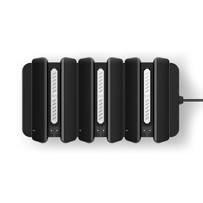 Memo DL10 - CX12 Telefon Soğutucu Fan Batarya Şarj Paneli + 2 Yedek Powerbank - Siyah