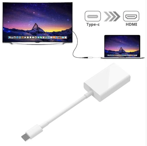 Ally 4k Type C Hdmi Görüntü Aktarma Adeptörü - Beyaz