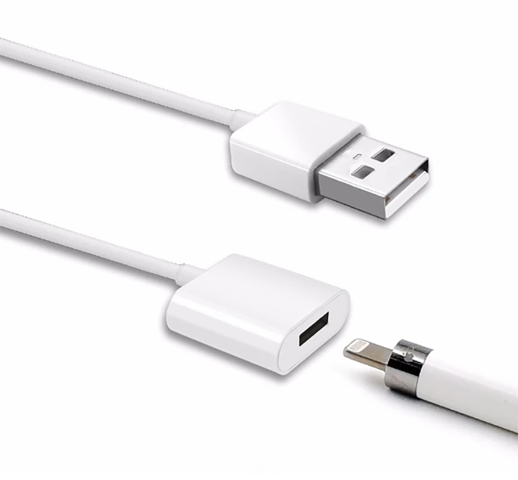 Ally Apple Pencil/kalem İçin Usb Şarj Kablosu 1 metre - Beyaz