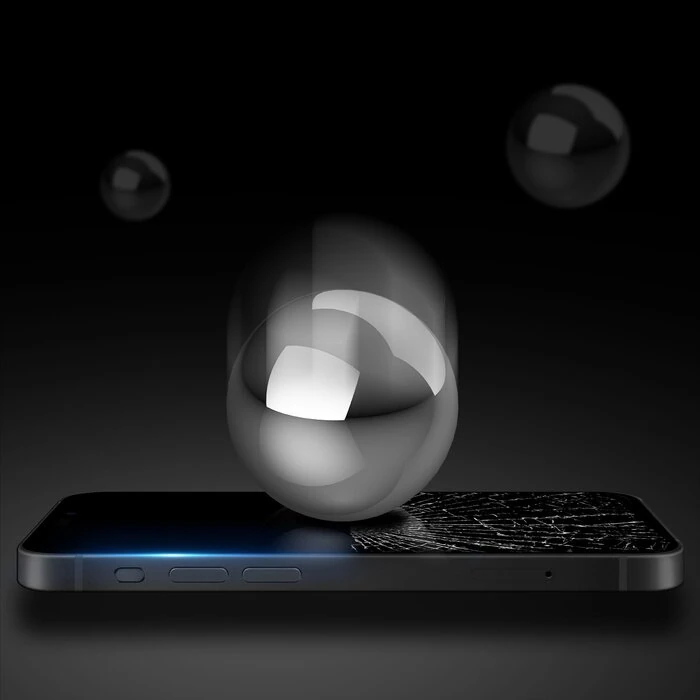 Dux Ducis iPhone 15 Full Kaplama Tempered Cam Ekran Koruyucu - Siyah