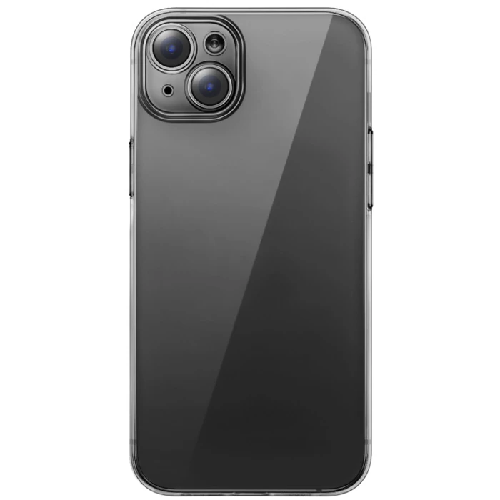 Baseus iPhone 15 Lucent Serisi Ultra İnce Transparan Kılıf - Şeffaf 2