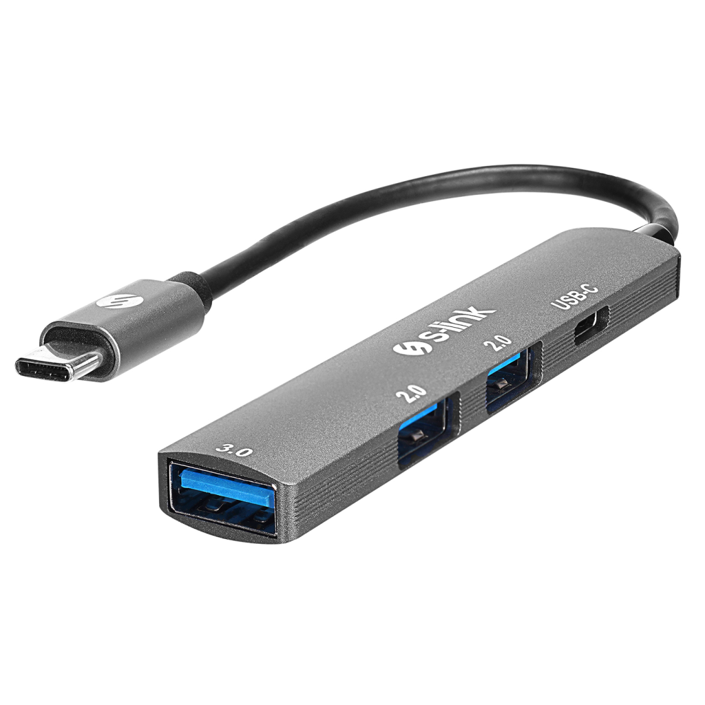 S-Link S-Lınk SWV-USBC023 Type-C to 2xUSB 2.0 1xUSB 3.0 1xType-C Metal USB HUB(1923)