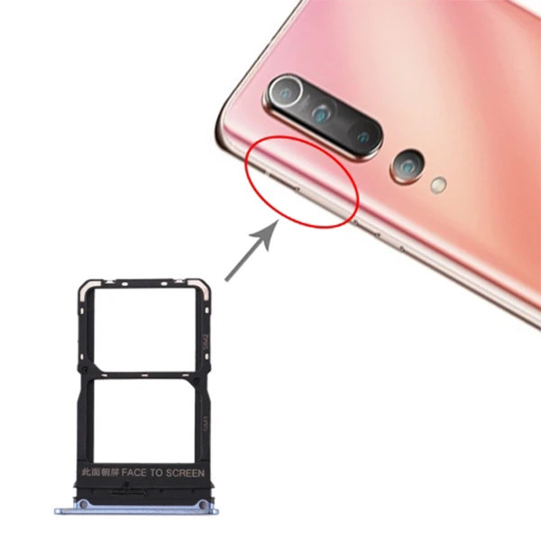 Xiaomi Mi 10 Sim Kart Kapağı Tutucu Sim Yuvası - Gold