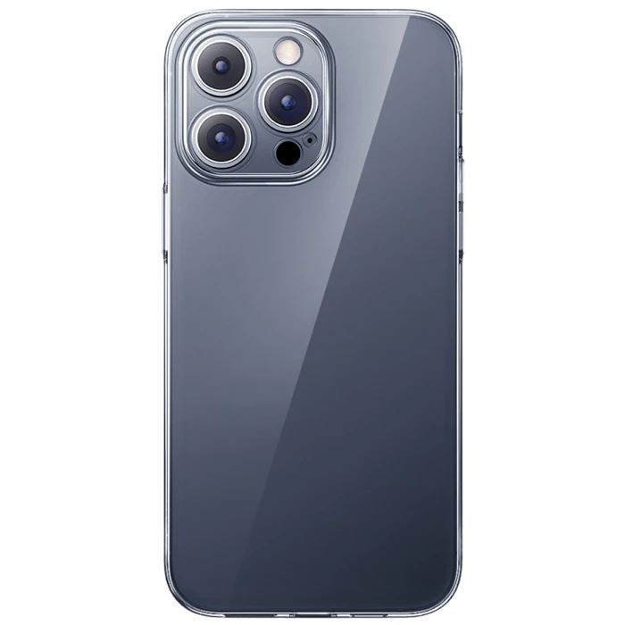 Baseus iPhone 15 Pro Max Lucent Serisi Ultra İnce Transparan Kılıf - Şeffaf 2