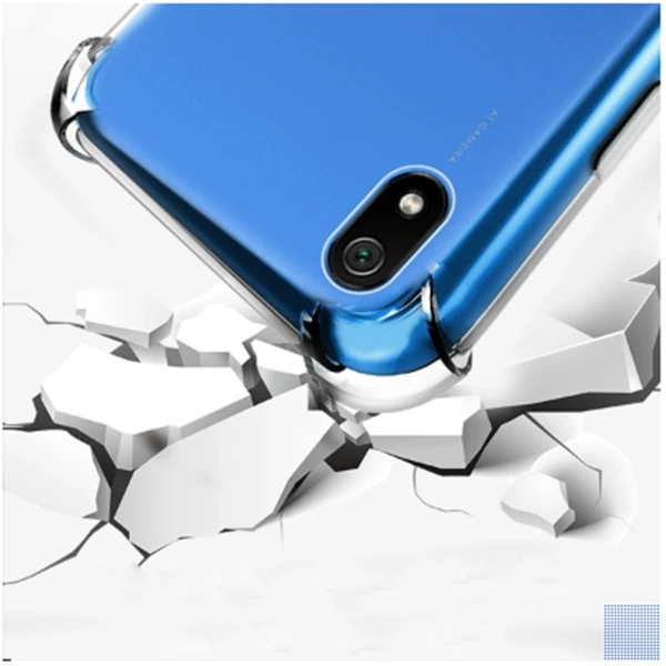Xiaomi Redmi 7A Anti-Drop Darbe Emici Silikon Kılıf - Şeffaf 2
