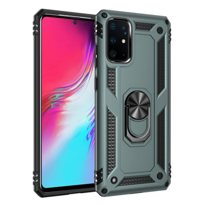 Ally Sm Galaxy S20+ Plus Yüzüklü Kılıf Armor Shockproof Ring kılıf