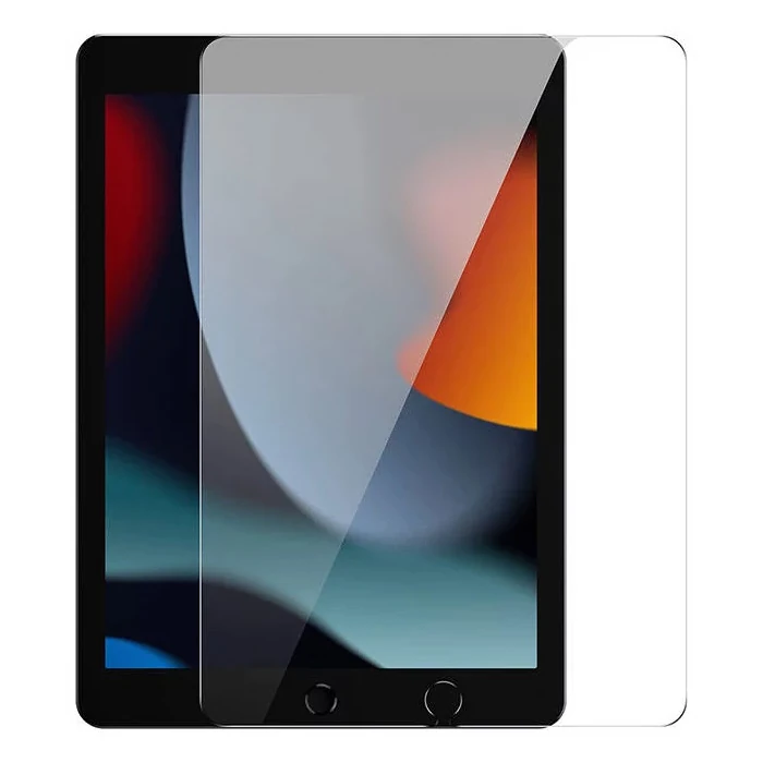 Baseus 0.3mm Tempered Glass iPad 9/8/7 iPad Air Pro 3 Ekran Koruyucu 2 Adet Set - Şeffaf 2