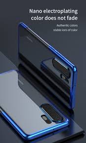 Baseus Huawei P30 Pro Shining Kamera Korumalı Silikon Kılıf - Siyah