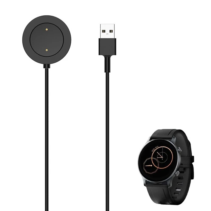 Ally Haylou LS04 RS3 USB Manyetik Akıllı Saat Şarj Kablosu - Siyah
