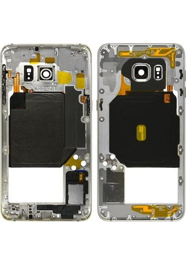 SM Galaxy S6+ Edge Plus G928 İçin Full Orta Kasa - Gold