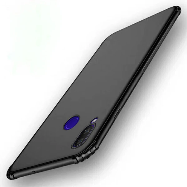 Xiaomi Redmi 7/Y3 Anti-Drop Darbe Emici Silikon Kılıf - Siyah