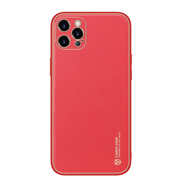 Dux Ducis iPhone 12 Pro Max 6.7 Kılıf Yolo Series Premium Arka Koruma Kılıf - Kırmızı