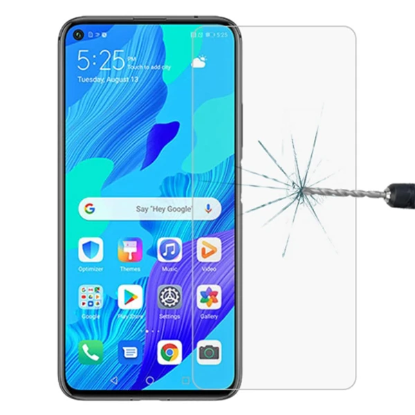 Huawei Nova 5T/Honor 20 Tempered Kırılmaz Cam Ekran Koruyucu - Şeffaf 2