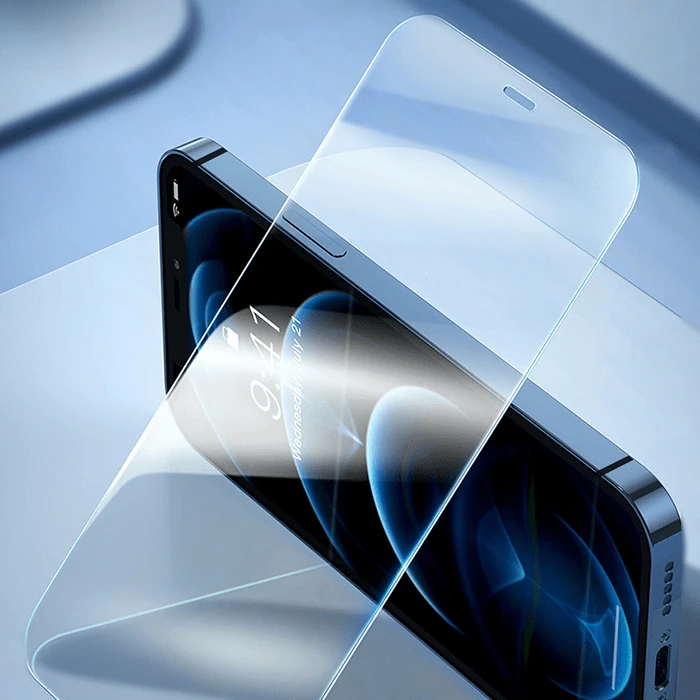 Baseus iPhone 15 Plus Corning Serisi Silikon Kılıf + Tempered Ekran Koruyucu Set - Şeffaf 2