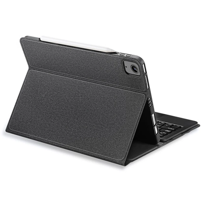 Dux Ducis iPad Air 4 / 5 / iPad Pro 11 (2020/2021/2022) TK Series Kablosuz Bluetooth Klavye Touchpad - Siyah