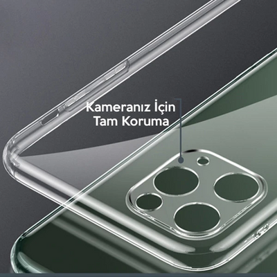 Ally İPhone 11 Pro 5.8 İnch Kamera Korumalı Silikon Kılıf