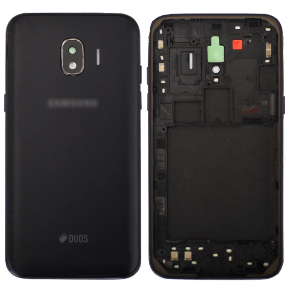 SM Galaxy J2 Pro J2018 J250 İçin Kasa Kapak Full - Siyah