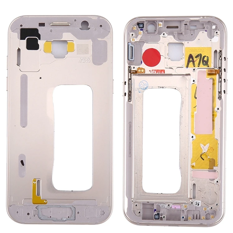 Samsung Galaxy A5 2017 A520 İçin Orta Kasa Orta Panel - Siyah
