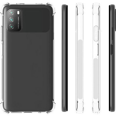 Ally Poco M3 Anti-Drop Silikon Kılıf Shockproof kılıf