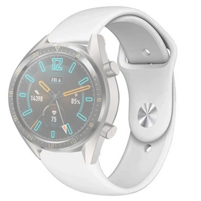 22MM Silikon Kayış Kordon Gear S3 Watch 4 -GT2 GT2E 46MM KayışKordon Watch Active 2 22MM