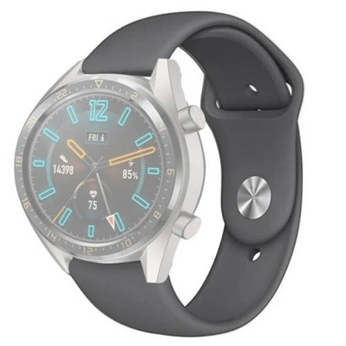22MM Silikon Kayış Kordon Gear S3 Watch 4 -GT2 GT2E 46MM KayışKordon Watch Active 2 22MM - görsel 2