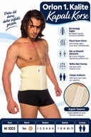 Orlon 1. Kalite Kapalı Korse – Unisex Bel ve Karın Korsesi – M 1003 - Rylks - 2