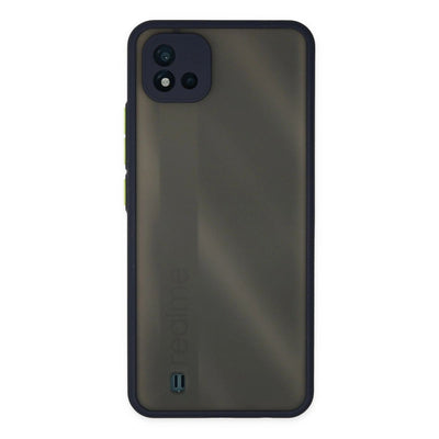 Realme C11 2021 Kılıf Montreal Silikon Kapak - Lacivert