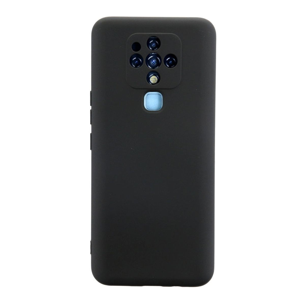 Tecno Camon 16 Kılıf Nano İçi Kadife Silikon - Siyah
