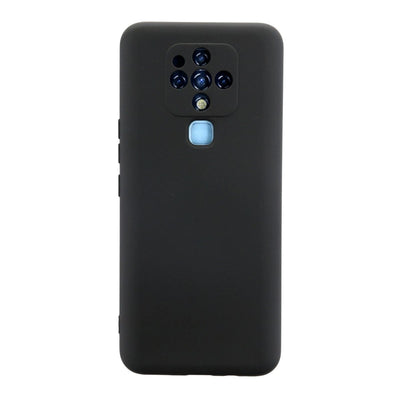 Tecno Camon 16 Kılıf Nano İçi Kadife Silikon - Siyah