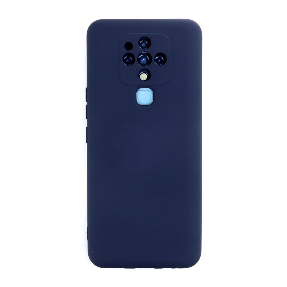 Tecno Camon 16 Kılıf Nano İçi Kadife Silikon - Lacivert