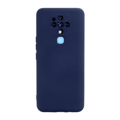 Tecno Camon 16 Kılıf Nano İçi Kadife Silikon - Lacivert
