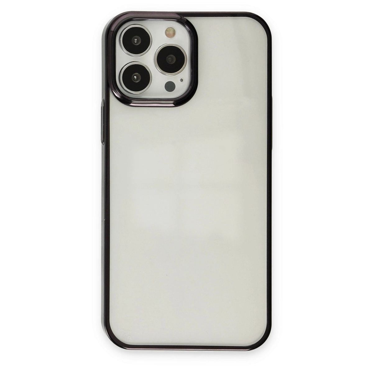 Apple İphone 13 Pro Max Kılıf Element Silikon - Siyah