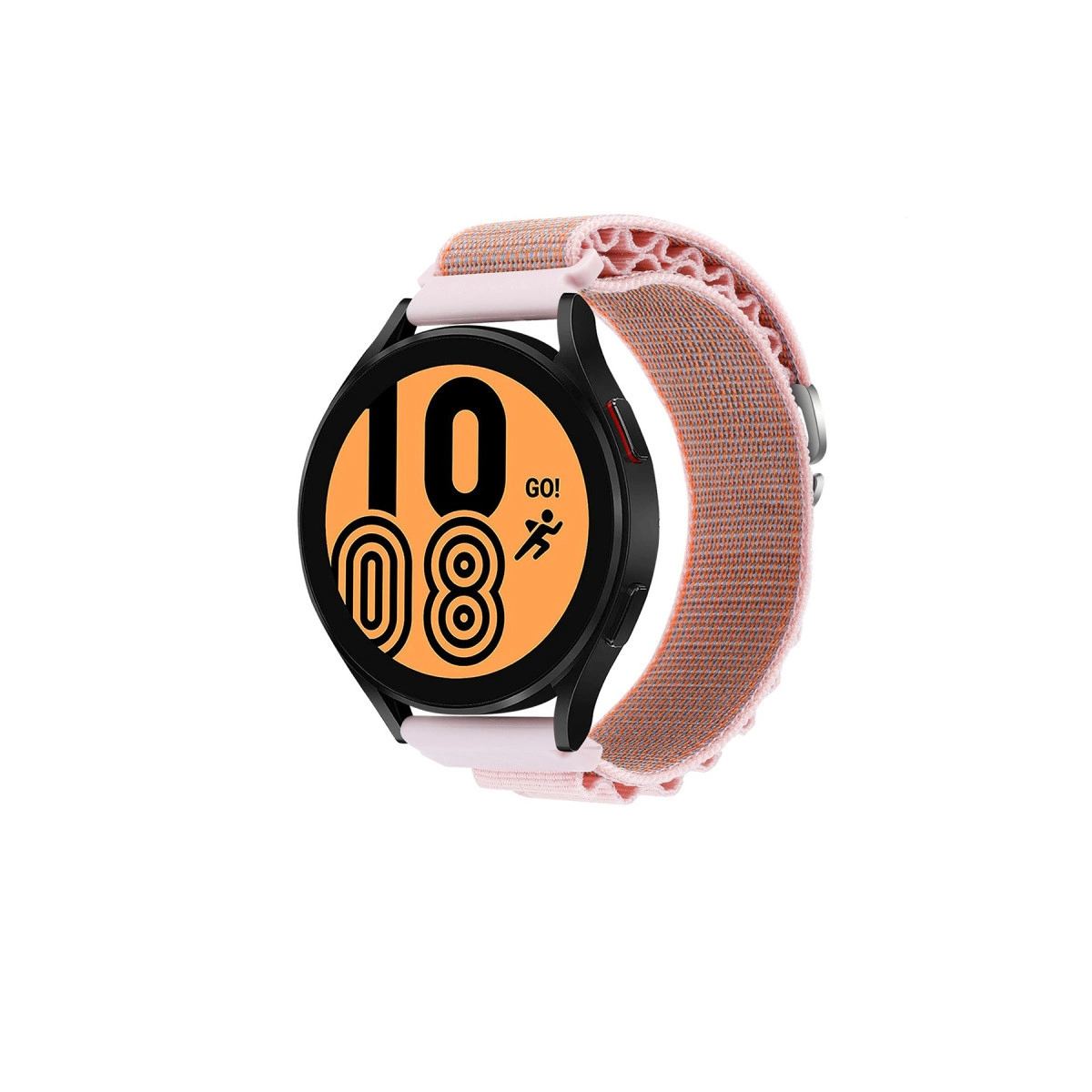 Watch 22mm Kr410 Kumaş Kordon - Pembe