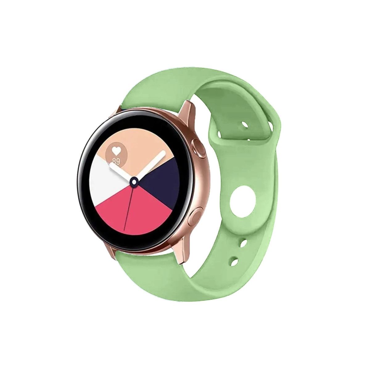 Watch 20mm Klasik Kordon - Açık Yeşil