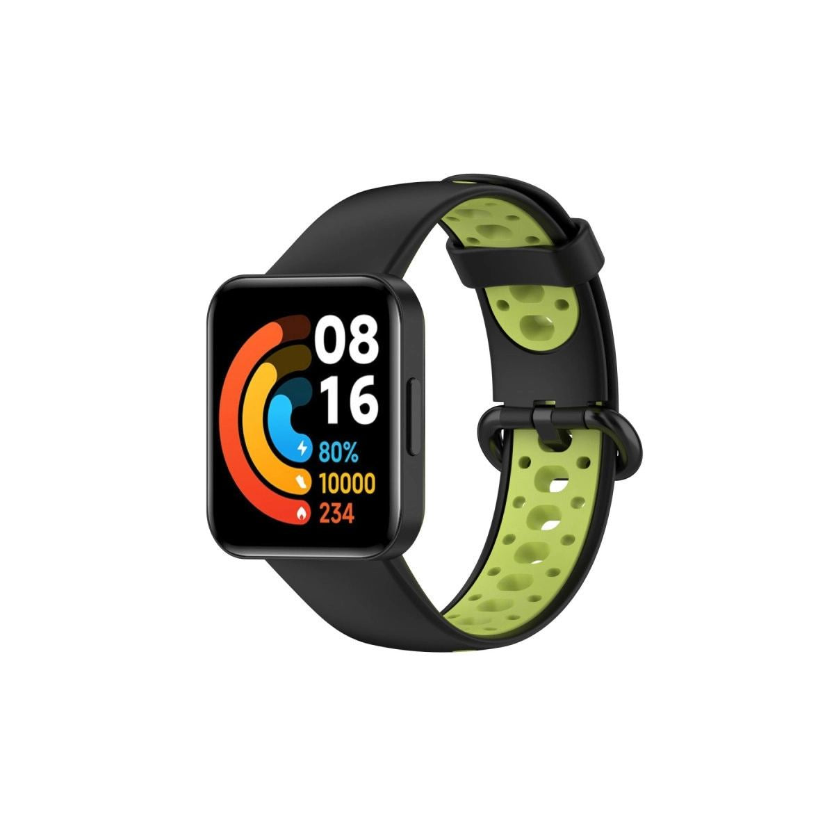 Xiaomi Redmi Watch 2 Spor Delikli Kordon - yeşil