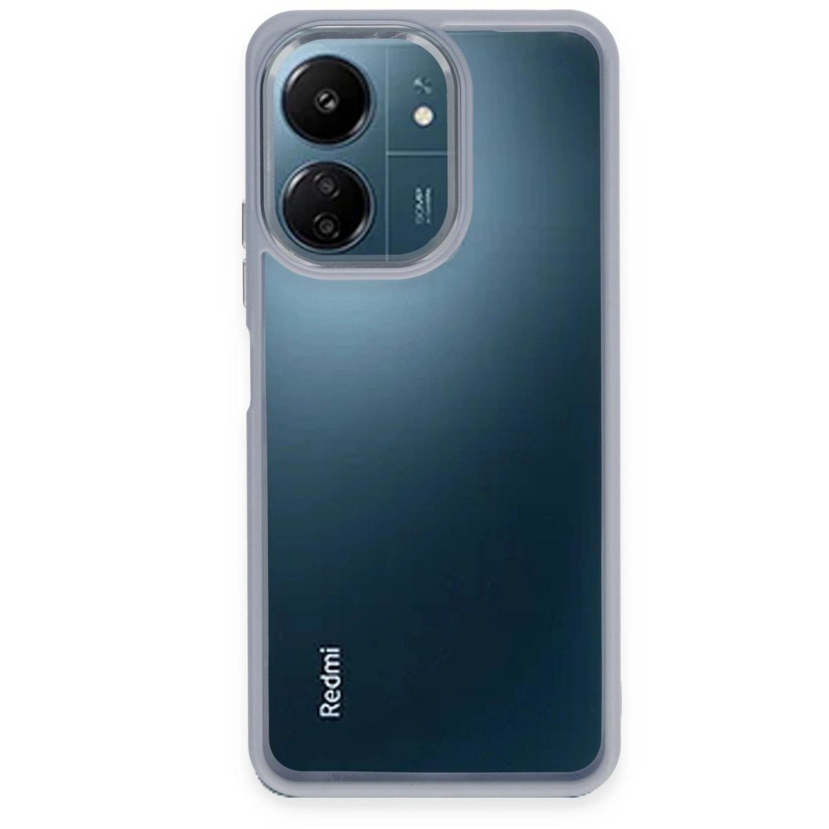 Xiaomi Redmi 13c Kılıf Power Silikon - Sierra Blue
