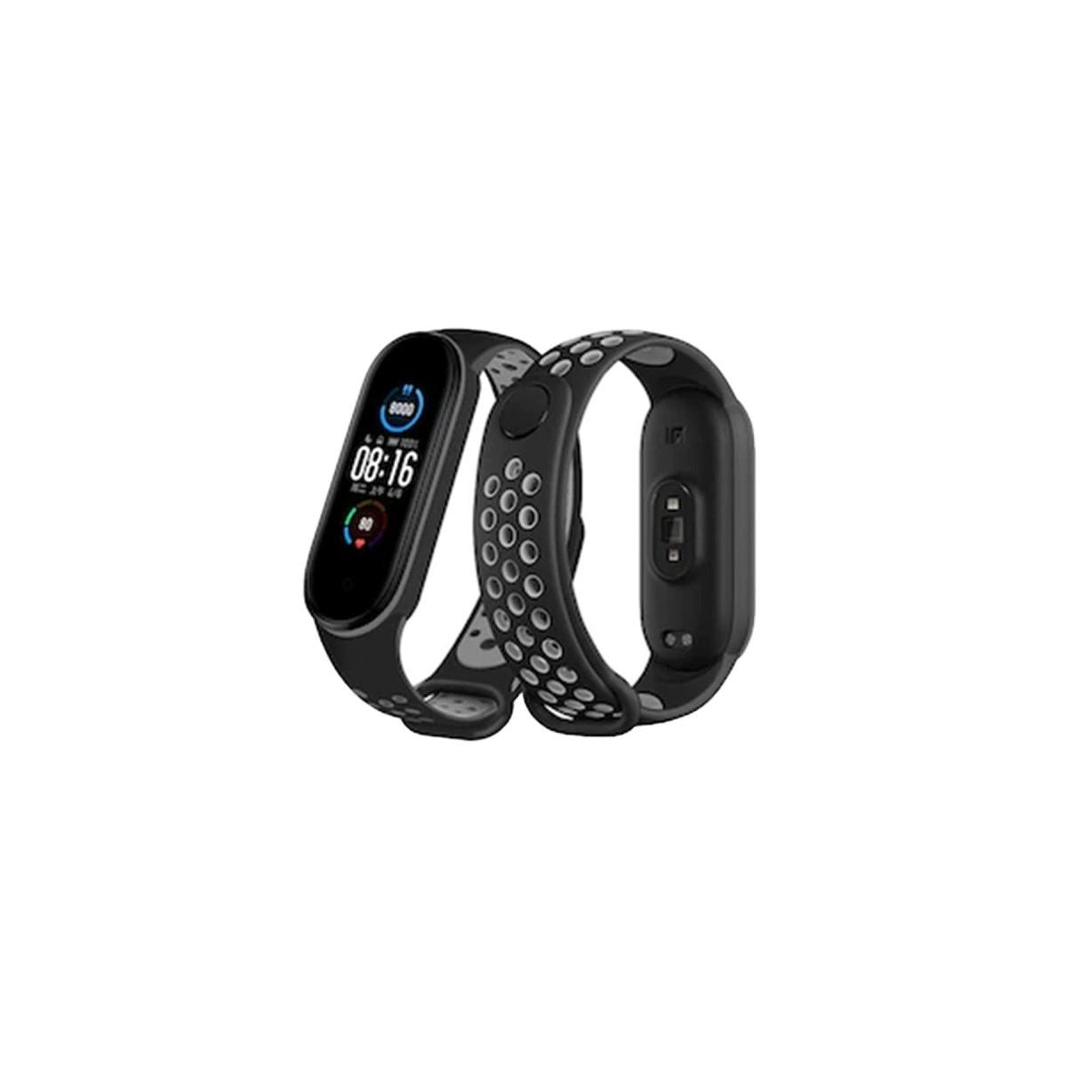 Xiaomi Mi Band 6 Spor Delikli Kordon - gri
