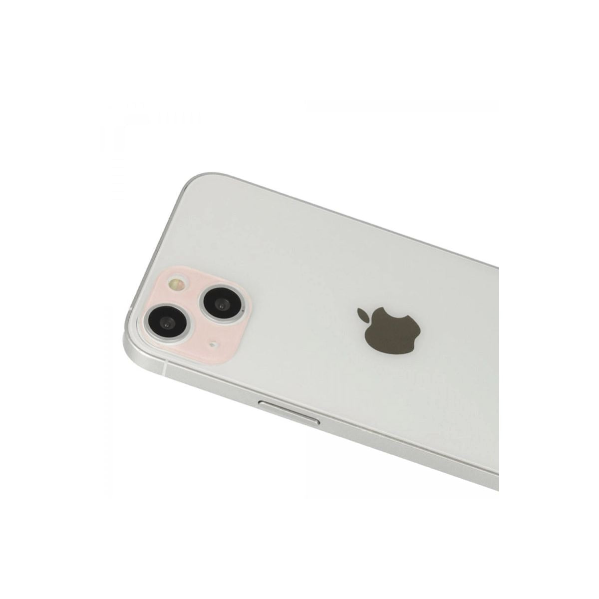 Apple İphone 13 Rainbow Kamera Lens Koruma Cam - Rose Gold