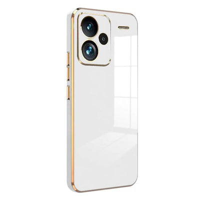 Xiaomi Redmi Note 13 Pro Plus Kılıf Volet Silikon - Beyaz