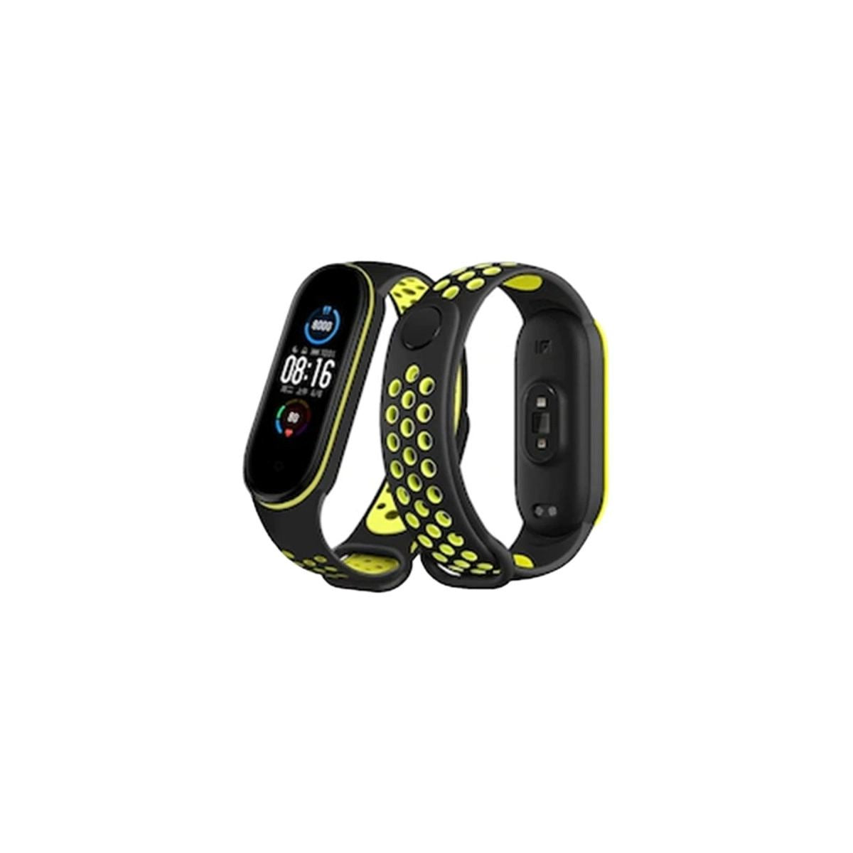 Xiaomi Mi Band 4 Spor Delikli Kordon - yeşil