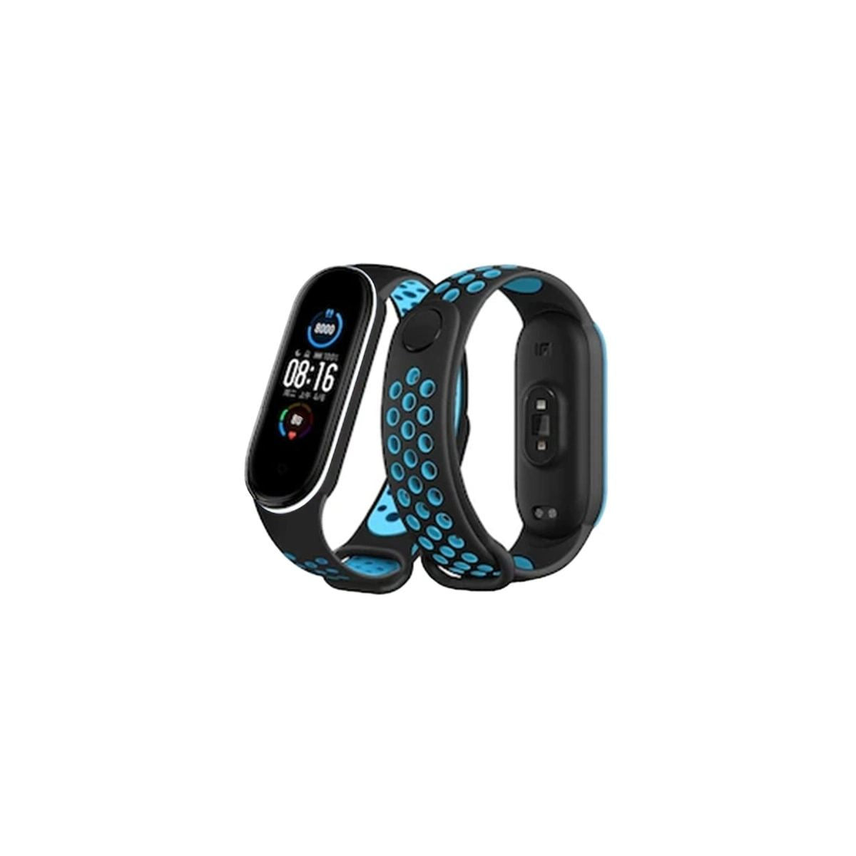 Xiaomi Mi Band 4 Spor Delikli Kordon - turkuaz