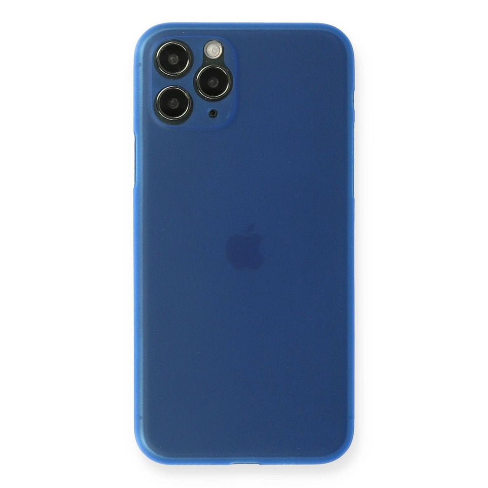 Apple İphone 11 Pro Max Kılıf Pp Ultra İnce Kapak - Mavi
